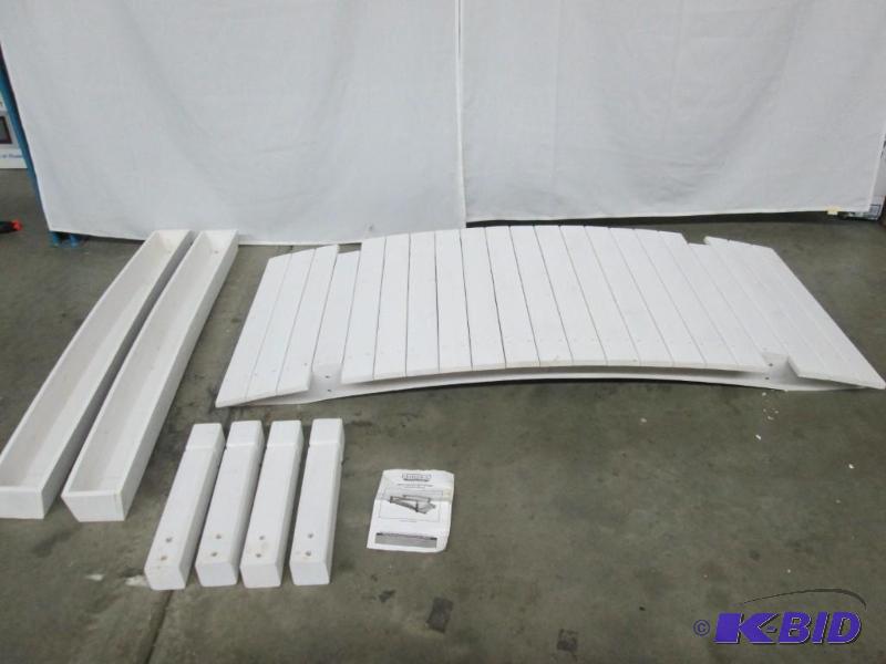 5-ft. Decorative Bridge - White