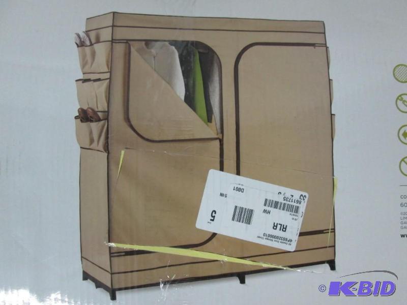(2) - Honey Can Do 60 Double Storage Closets