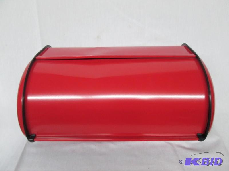 Deluxe Bread Bin - Red