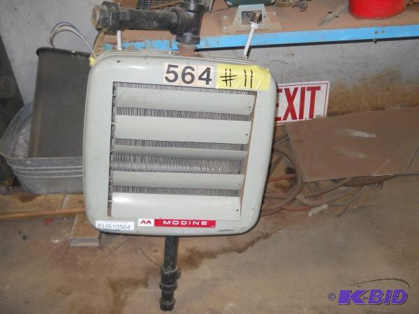 Modine hot water unit heater. Model HS 63501...