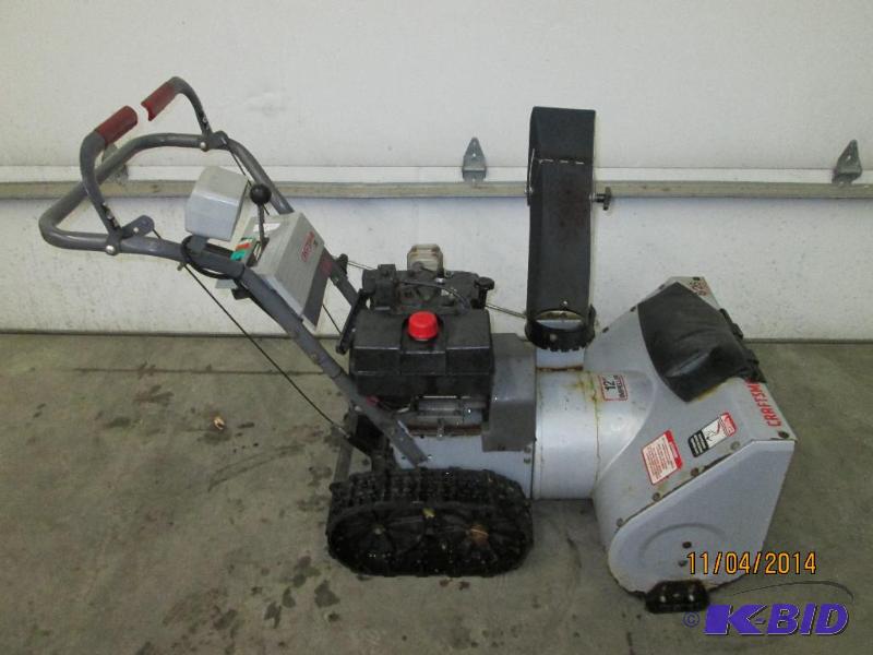 Craftsman 8HP Snowblower With Light, Electric...