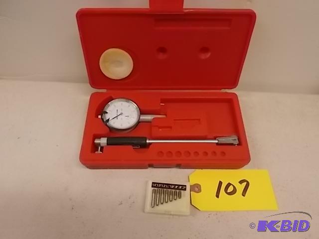 MHC Dial Bore Gage, .7-1.5&quot x .001, New...