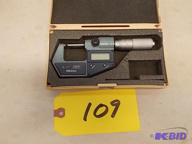 Mitutoyo 0-I&quot Digital Micrometer...