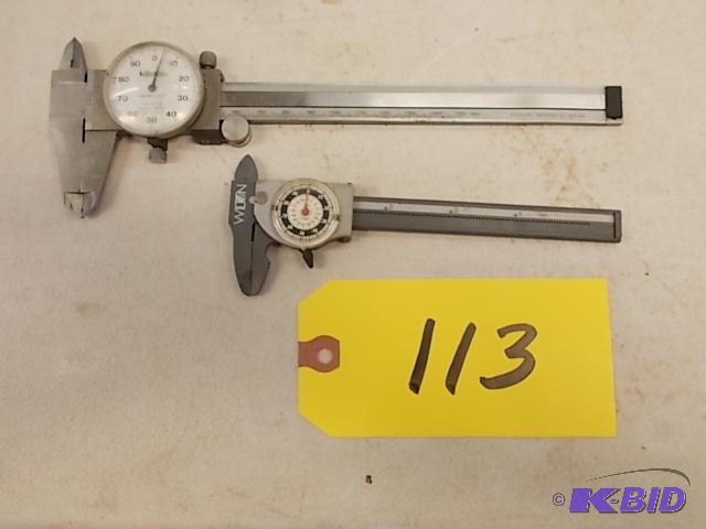 (2) Asstd Dial Calipers...