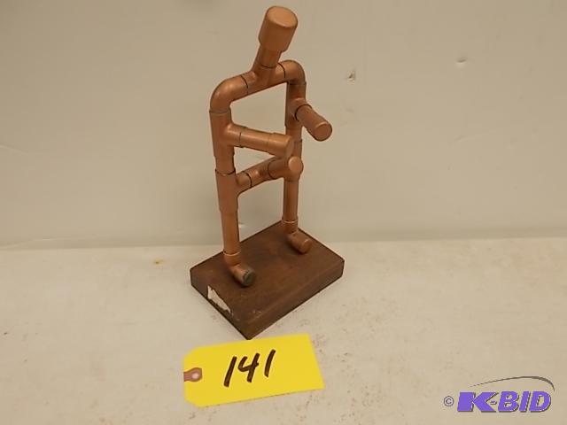Copper Sculpture Guy...