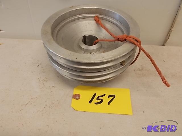 (2) Aluminum Step Pulleys...