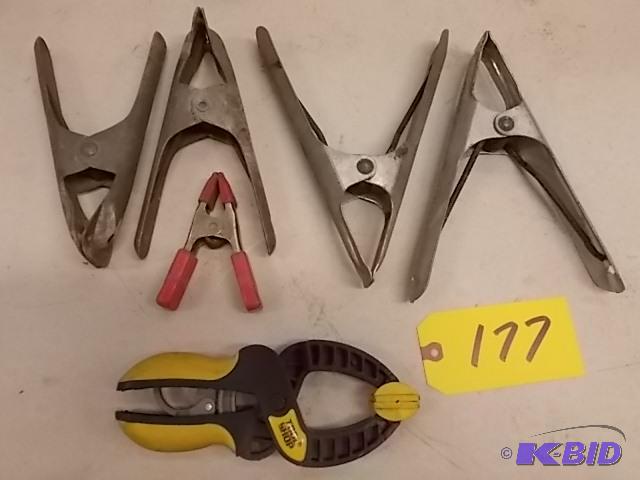 (6) Asstd Clamps...
