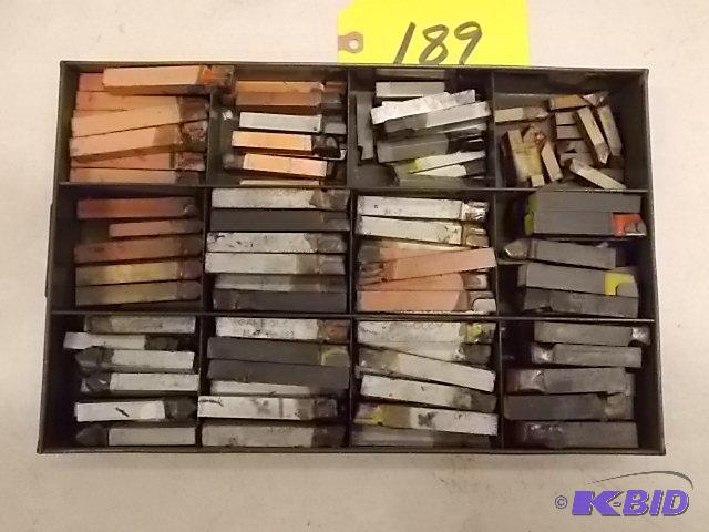 Asstd Carbide Tipped Lathe Cutters, 516&quo...