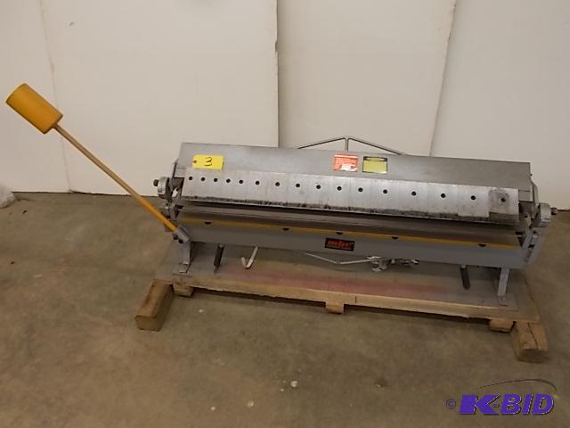 MHC 48&quot x 16 ga. Pan &amp Box Brake, Wi...