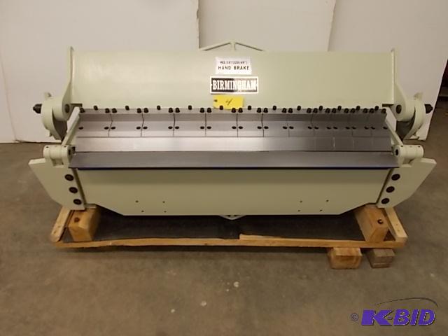 Birmingham 12 ga x 4 Pan &amp Box Brake, Du...