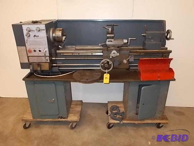 Enco 13&quot x 40&quot Engine Lathe, 1 .5 h...