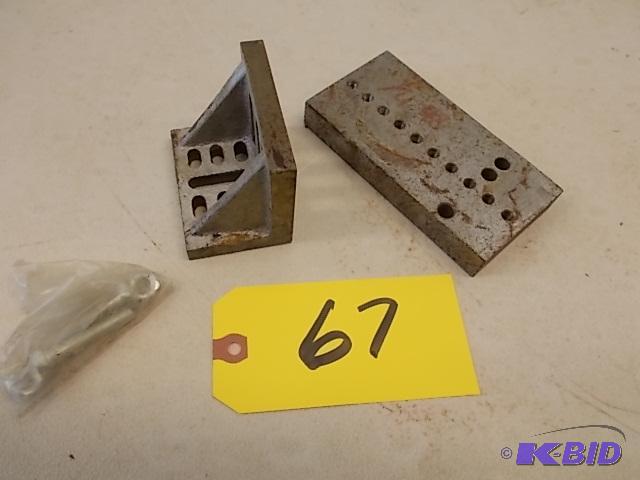 Angle Plate, 3 x 2 12 x 2, &amp Misc....