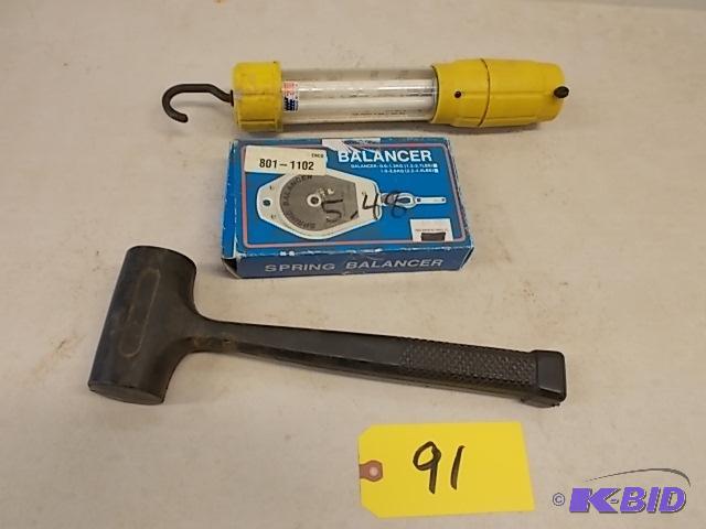 Dead Blow Hammer, Tool Balancer, &amp Workli...