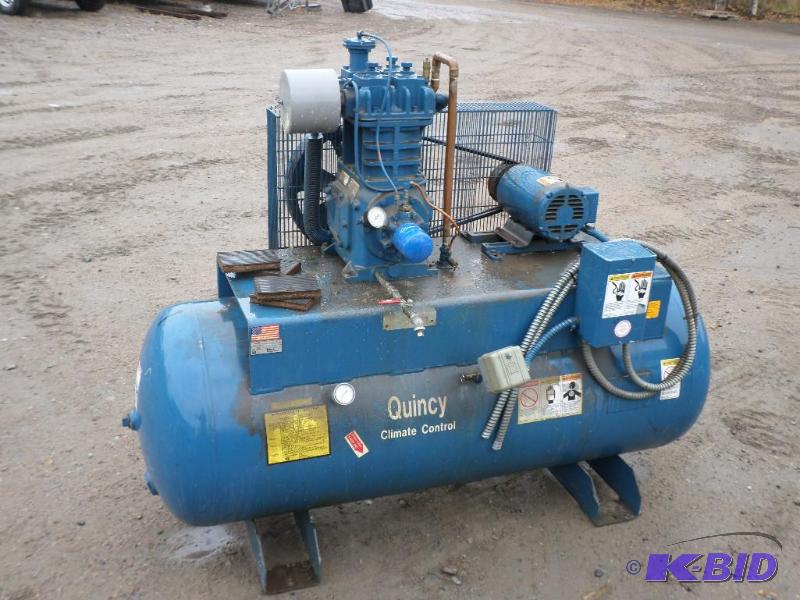 lot 8 image: Quincy Climate Control Commercial Compressor,...