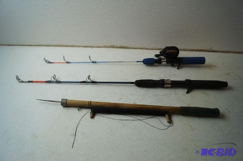 ice fishing rods