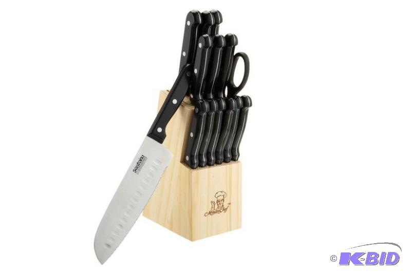 lot 147 image: Masterchef 15-Piece Knife Set