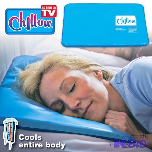 lot 15 image: As Seen On TV Chillow Cool Pillow