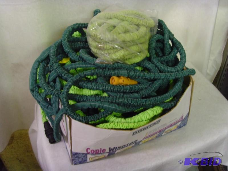 lot 152 image: Box of As Seen On TV Pocket Hoses