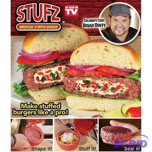 lot 18 image: As Seen On TV StufZ Burger Maker