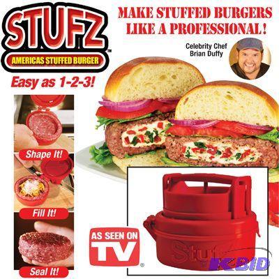 lot 19 image: As Seen On TV StufZ Burger Maker