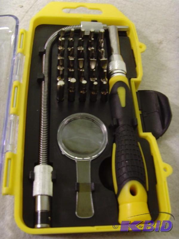 lot 210 image: 33 Piece Precision Screwdriver Set