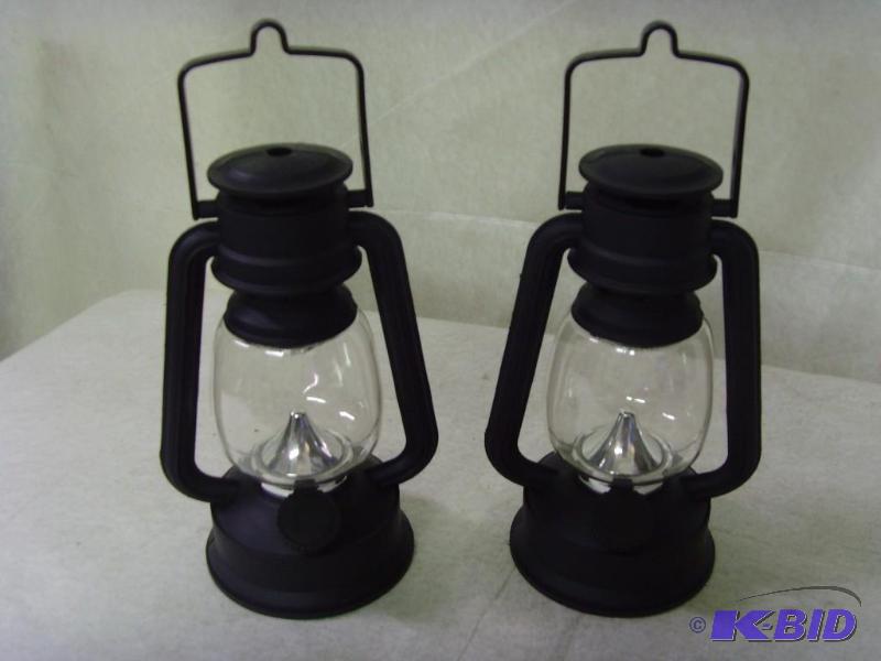 lot 237 image: Nostalgia Style Lantern Set of 2