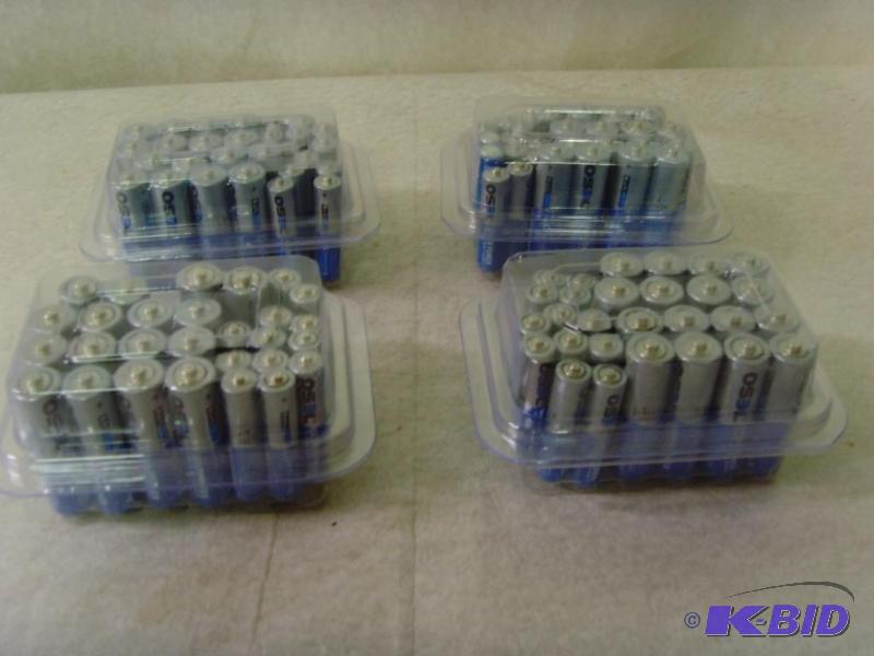 lot 255 image: 112 Piece Battery Lot