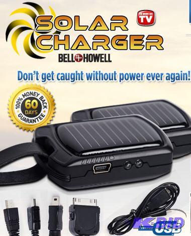 lot 29 image: As Seen On TV Solar Charger