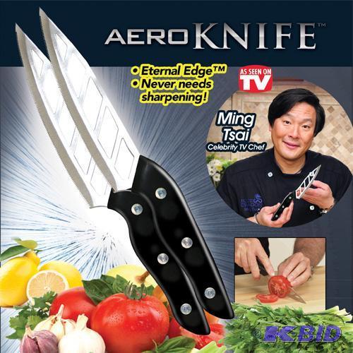 lot 33 image: As Seen On TV AeroKnife Santoku