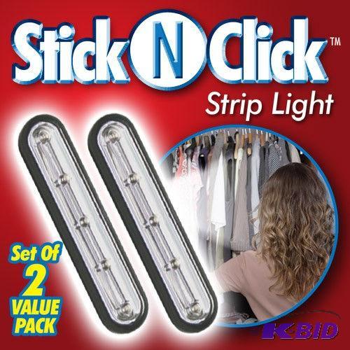 lot 42 image: As Seen On TV Sick & Click Lights