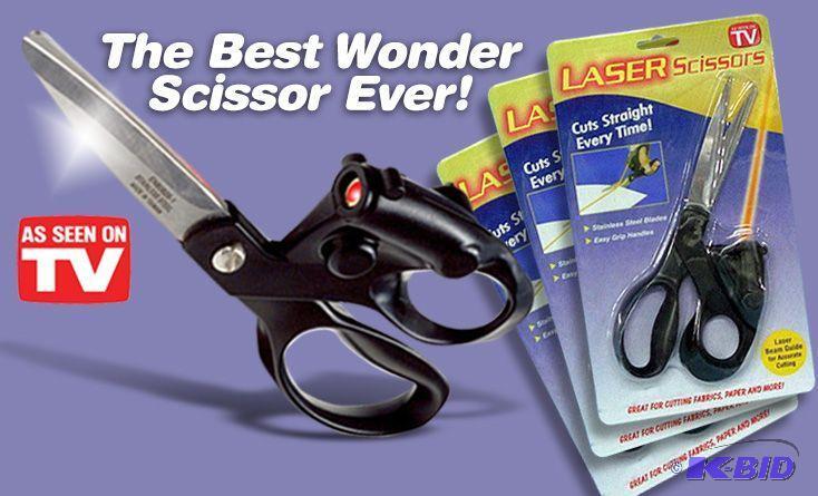lot 59 image: As Seen On TV Laser Scissor