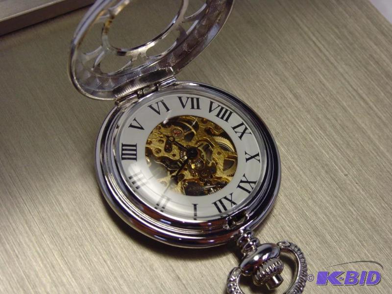 lot 6 image: Kansas City Railroad Pocket Watch