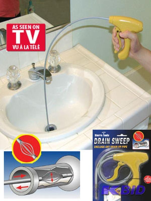 lot 74 image: As Seen On TV Drain Sweep