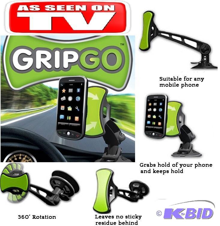 lot 75 image: As Seen On TV Gripgo Phone Mount
