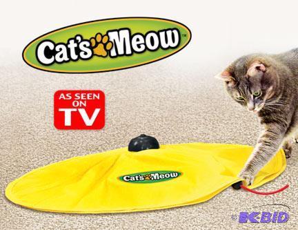 lot 90 image: As Seen On TV Cats Meow Cat Toy