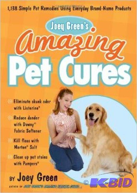lot 93 image: Joey Greens Amazing Pet Cures Book