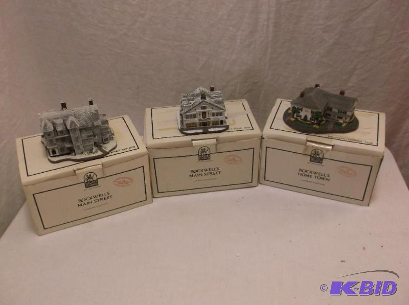 lot 104 image: Nice lot with limited edition Norman Rockwell...