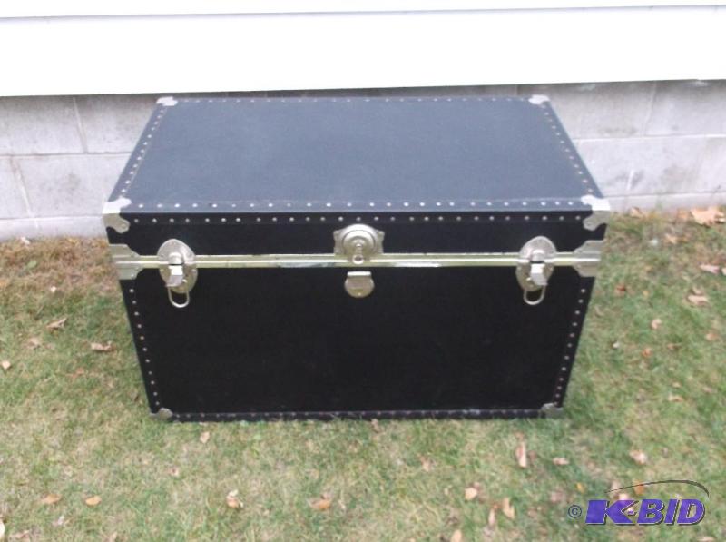 lot 13 image: Large trunk measuring 36" L x 20" W...