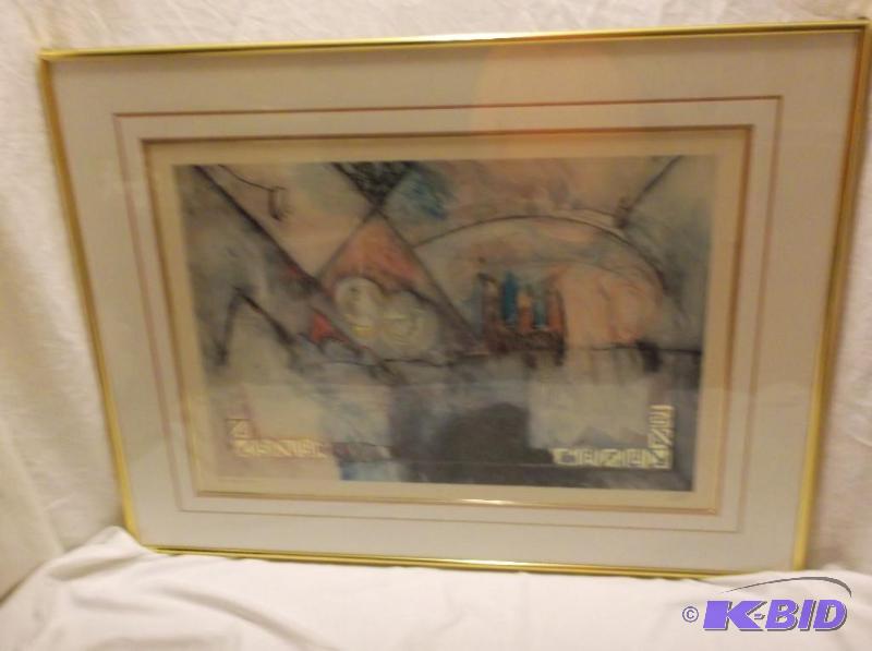 lot 2 image: Large print Sugar Industry, Horizon signed ca...