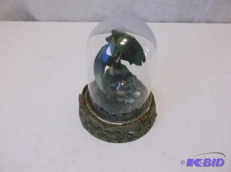 lot 23 image: Hand painted limited edition Dragon fire by M...