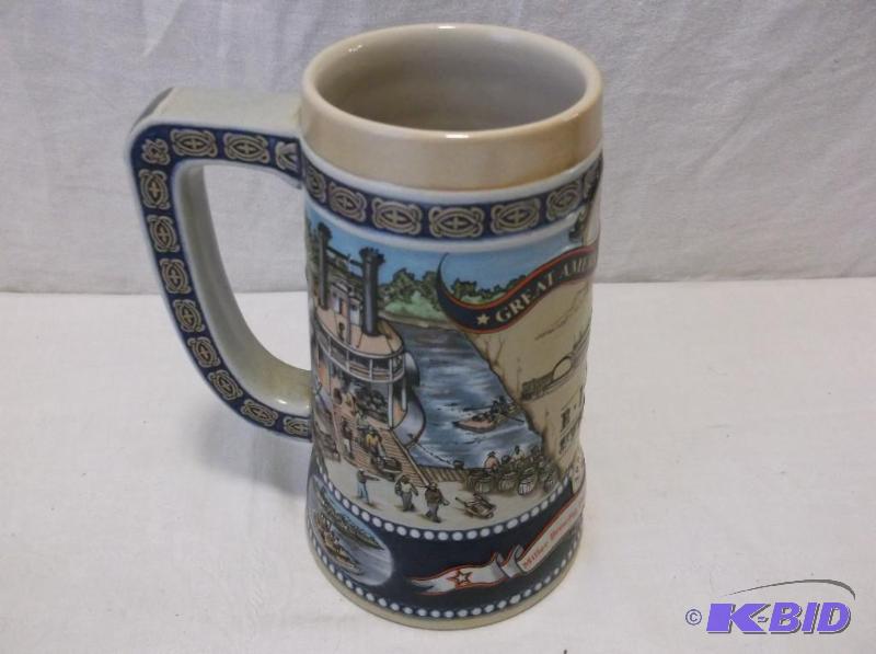 lot 76 image: Embossed Miller The First R.I.V.E.R STEAMER 1...