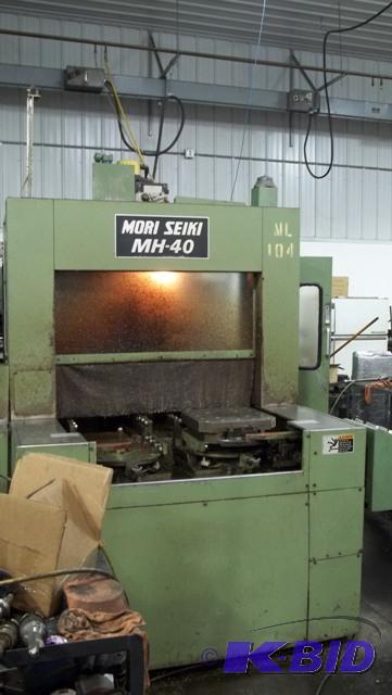 lot 23 image: Mori Seiki Horizontal Machining Center