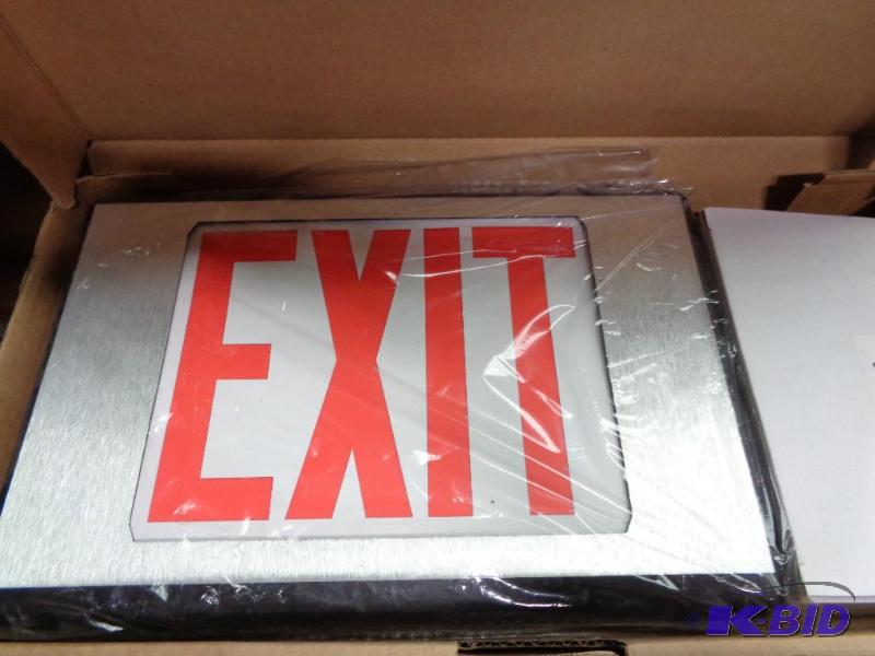 lot 31 image: EXIT Sign