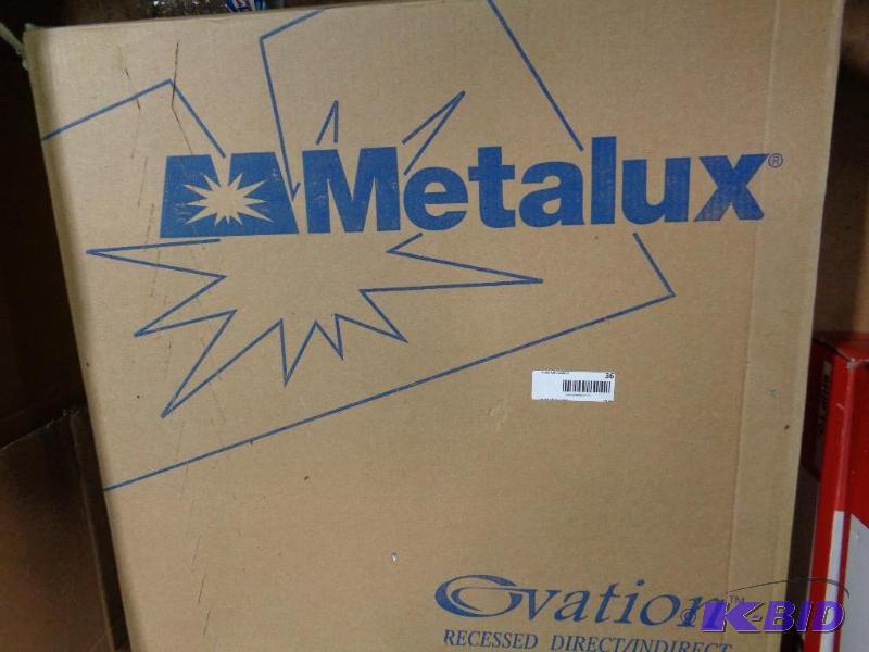 lot 36 image: Metalux Ovation Lighting