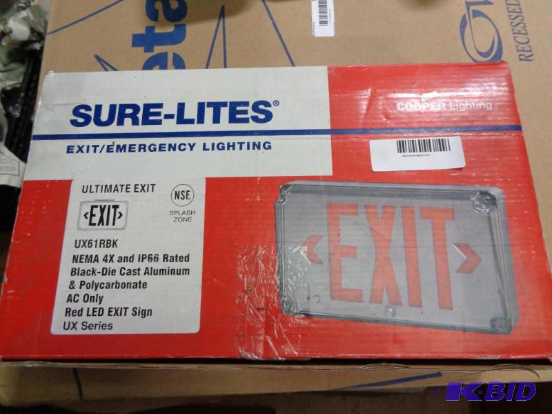 lot 49 image: EXIT Sign