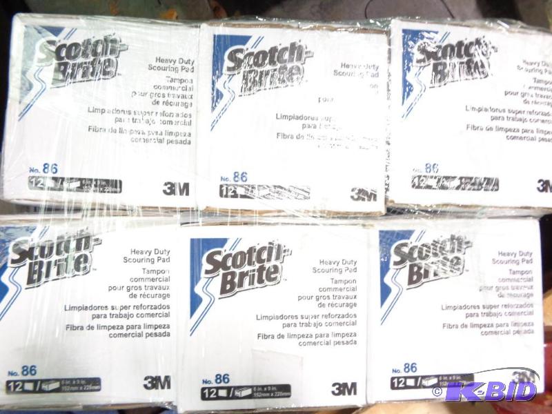 lot 50 image: Scotch Brite Pads