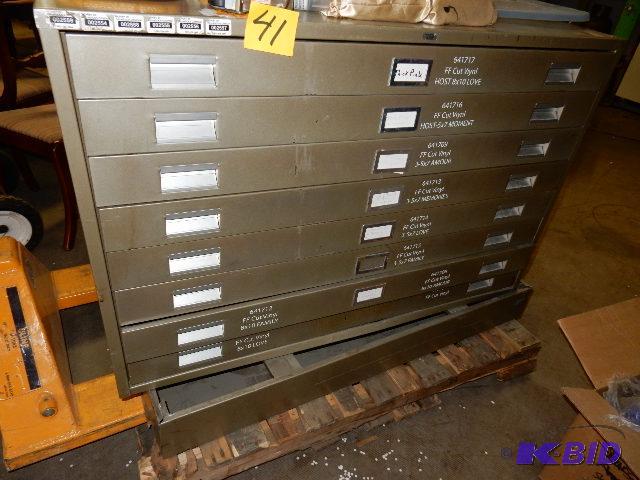 Flat File Cabinet.. 8 drawers.. Drawers Roll ...