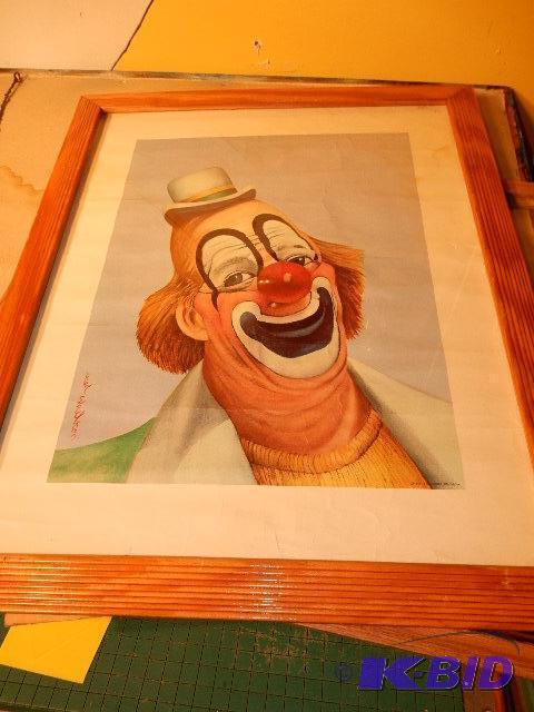Red Skelton Clown Picture.. Copyright RICHARD...
