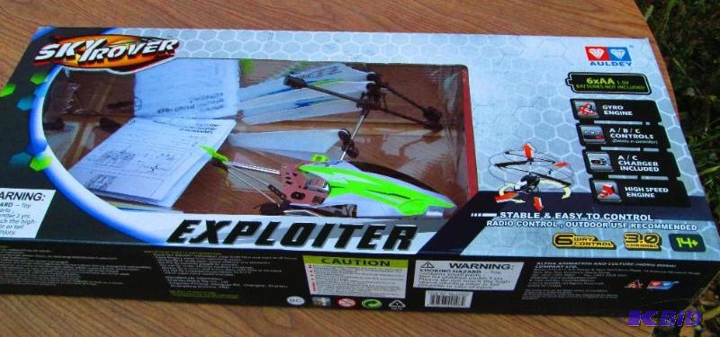 lot 13 image: Sky Rover Exploiter radio controlled helicopt...