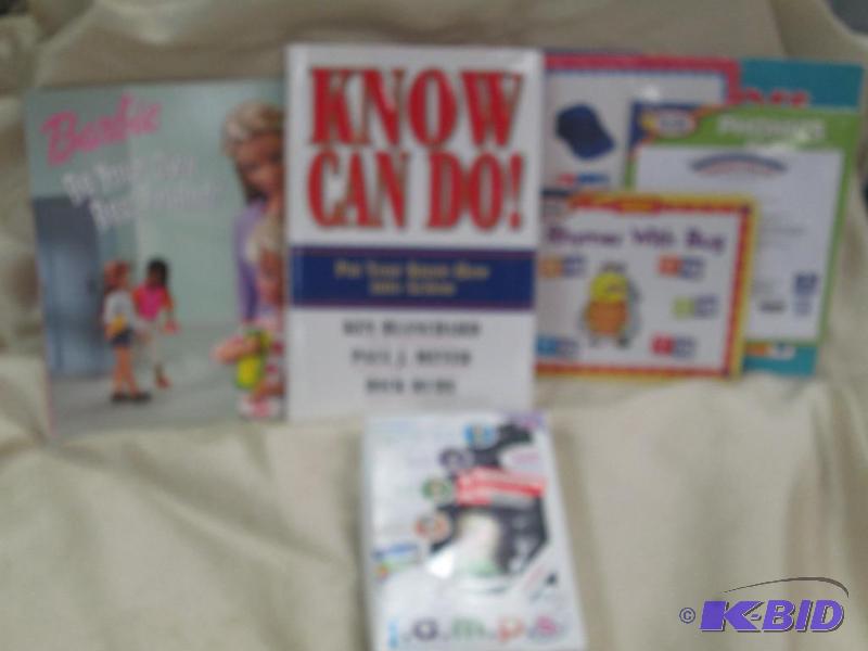 lot 166 image: Qty 4 Know can do, Barbie Be your own best fr...